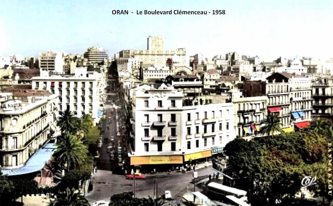 Oran - Boulevard Clemenceau - 1958.jpg
